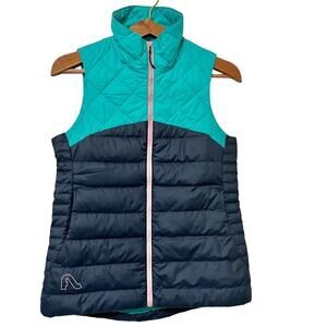 FlyFlow Women’s Down Laurel Puffer Vest Size XS Down Outdoor Gorpcore Packable